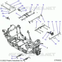 CHASSIS, MAIN CADRE