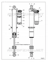 SUSPENSION, AMORTISSEUR AVANT INTERNALS