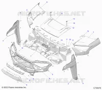 CAPOT AND FRONT FENDERS