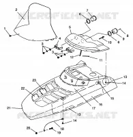 CAPOT 500 EFI 0963774 and EUROPEAN 500 EFI E963774 (4936183618A011)