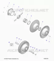SYSTÃˆME DE TRANSMISSION, CLUTCH, SECONDARY