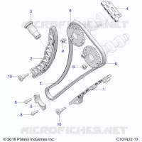 CHAINE DE DISTRIBUTION AND SPROCKET