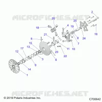 SYSTEME DE TRANSMISSION, PRIMARY CLUTCH