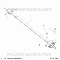 SYSTÃˆME DE TRANSMISSION, REAR PROP SHAFT