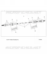 SYSTEME DE TRANSMISSION, FRONT HALF SHAFT