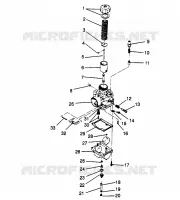 CARBURATEUR WIDETRAK LX 0962064 AND EUROPEAN WIDETRAK LX E962064 (4931643164C012)