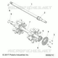 DRIVE TRAIN, JACKSHAFT AND DRIVESHAFT