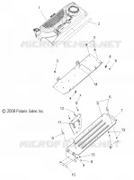 CHASSIS, PROTECTION D'EMBRAYAGE AND COVER
