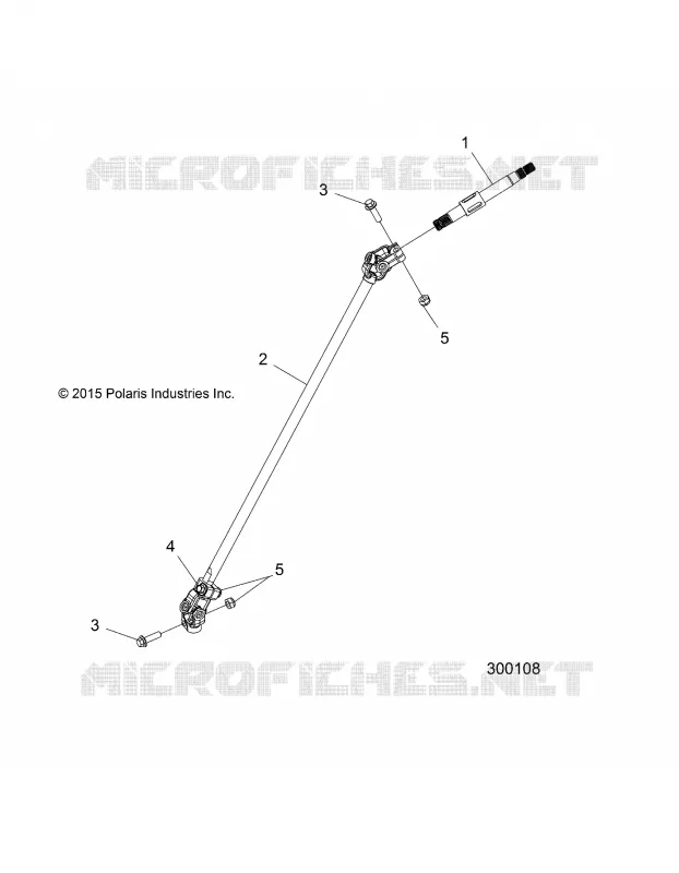 STEERING, SHAFT, STD, RH