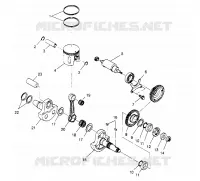 PISTON ET VILEBREQUIN SPORT 400L W948540 (4927232723C009)