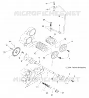 MOTEUR, OIL SYSTEM and POMPE A HUILE