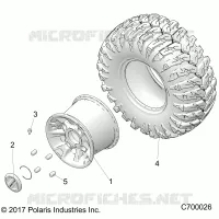 ROUES, REAR
