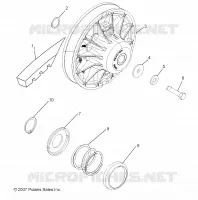 SYSTÈME DE TRANSMISSION, SECONDARY CLUTCH