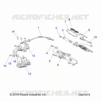 ENGINE, VALVE D'ECHAPPEMENT ASM. AND ACTUATOR