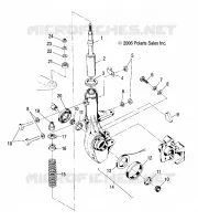 SUSPENSION, SUPPORT AVANT