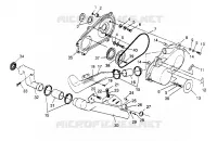 COUVERCLE D'EMBRAYAGE ASSEMBLY 6x6 400L W948740 (4926802680C006)
