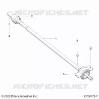 SYSTÃˆME DE TRANSMISSION, REAR PROP SHAFT