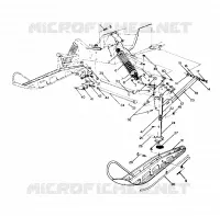 SUSPENSION AVANT   SKI 400 (4919241924007A)