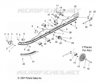 SUSPENSION, FIXATION RAIL