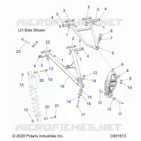 TRIANGLES SUSPENSIONS AVANT 