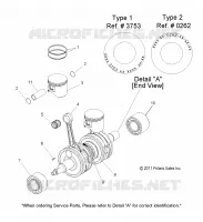 PISTON ET VILEBREQUIN