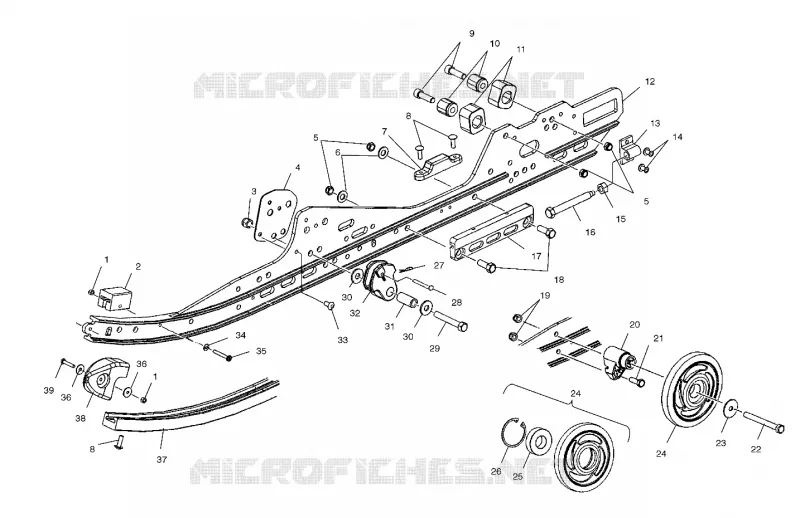 FIXATION RAIL (SUSPENSION)
