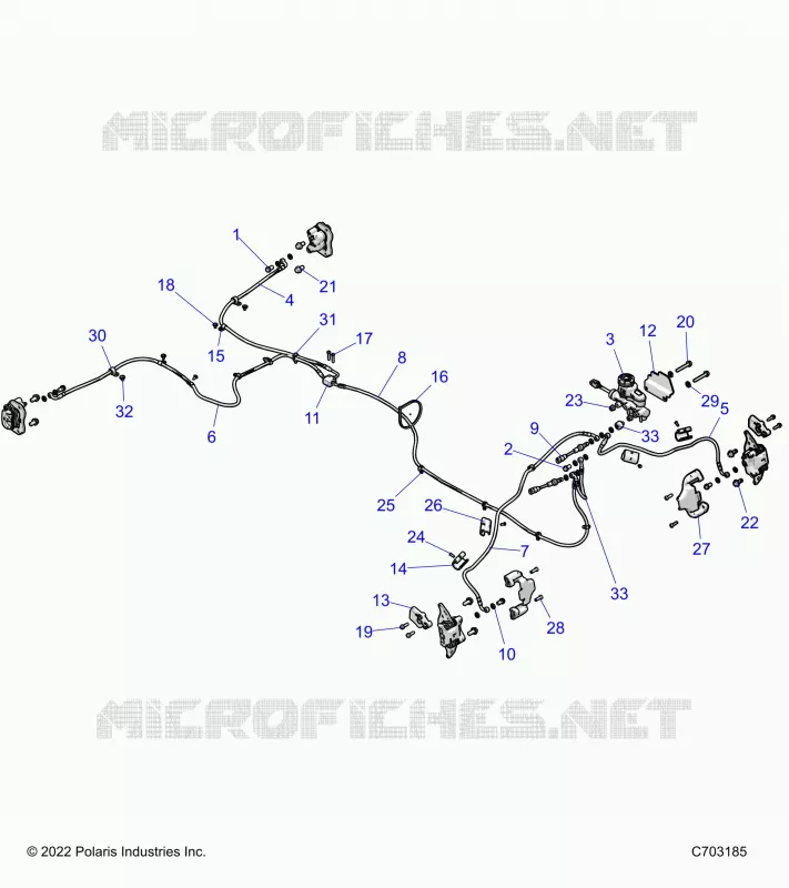 BRAKES, BRAKE LINES AND MAITRE CYLINDRE