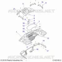 CARROSSERIE ARRIERE RACK