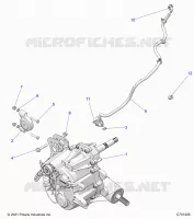 SYSTÃˆME DE TRANSMISSION, MAIN GEARCASE MOUNTING