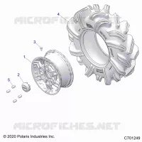 ROUES, REAR