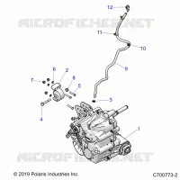 DRIVE TRAIN, MAIN SUPPORT PONT