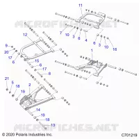 SUSPENSION ARRIERE CONTROL ARMS