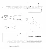 REFERENCES, TOOL KIT AND MANUEL DU PROPRIETAIRES