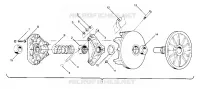 EMBRAYAGE DE TRANSMISSION TRAIL (4916831683019A)