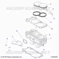 CYLINDRE AND PISTON
