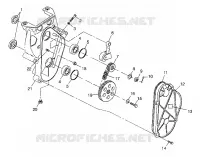 CARTER DE CHAINEE 500 RMK 0982964 AND EUROPEAN 500 RMK E982964 (4942634263B008)