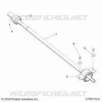 SYSTÃˆME DE TRANSMISSION, REAR PROP SHAFT