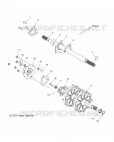 DRIVE TRAIN, JACKSHAFT AND ARBRE DE TRANSMISSION