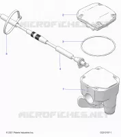 DIRECTION, CONTROLS, THROTTLE ASM. AND CABLE