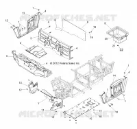 PLANCHER ET GARDES BOUES