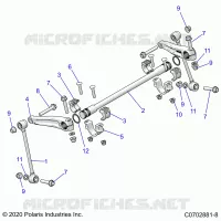 SUSPENSION, FRONT BARRE STABILISATRICE