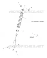 SUSPENSION ARRIERE SUPPORT AMORTISSEUR 