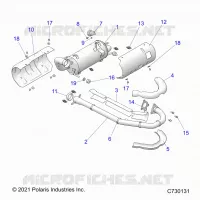 ENGINE, ECHAPPEMENT