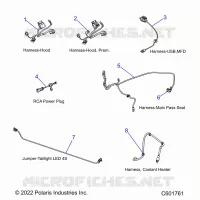 ELECTRICITE, WIRE HARNESSES/JUMPERS