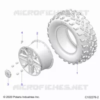 ROUES, REAR
