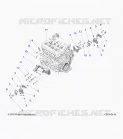 MOTEUR, MOUNTING &amp; LONG BLOCK
