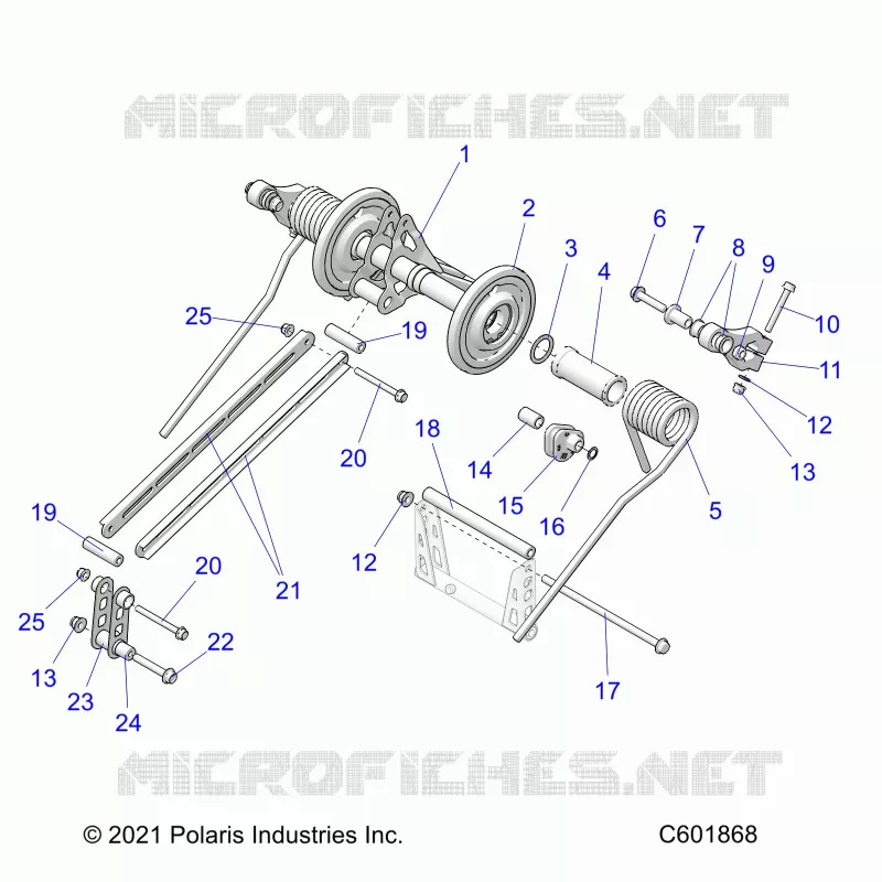 SUSPENSION, BRAS DE SUSPENSION ARRIERE