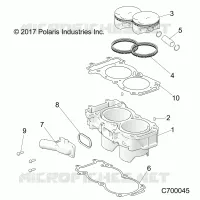 CYLINDRE AND PISTON