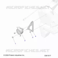 SYSTÃˆME D'ALIMENTATION, FUEL PUMP MOUNTING