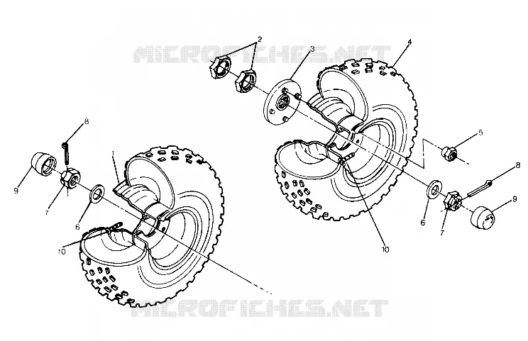 ROUE INTERMEDIAIRE BIG BOSS 4X6 (4919801980020A)